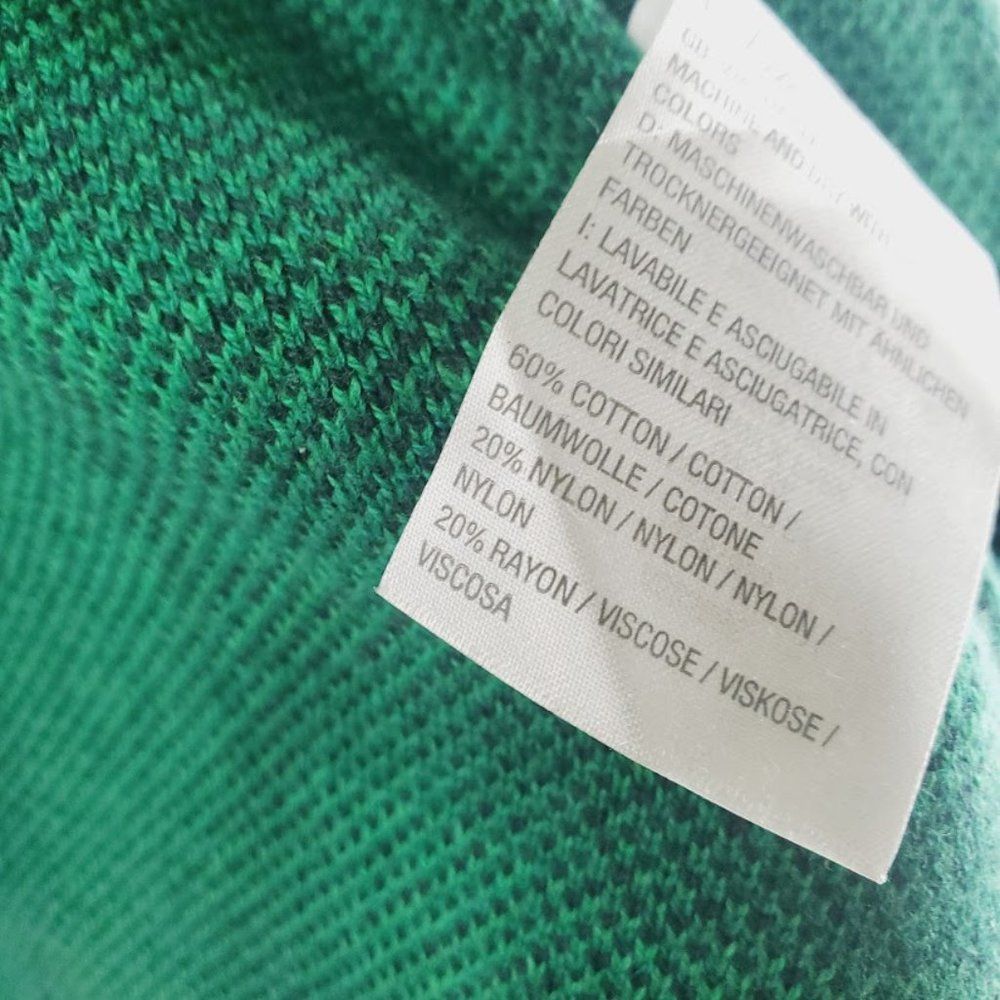 Isaac Mizrahi Women's Green Plaid Long Sleeve Open Front Cardigan Sweater Size M - Picture 6 of 8